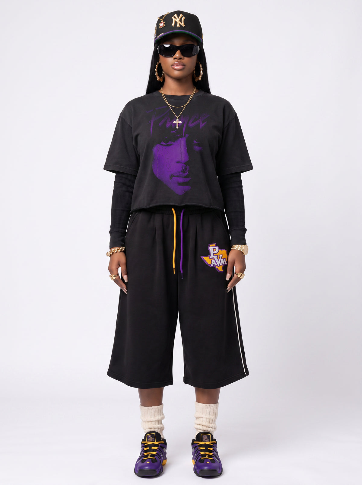 PVAMU Fleece Shorts Remix