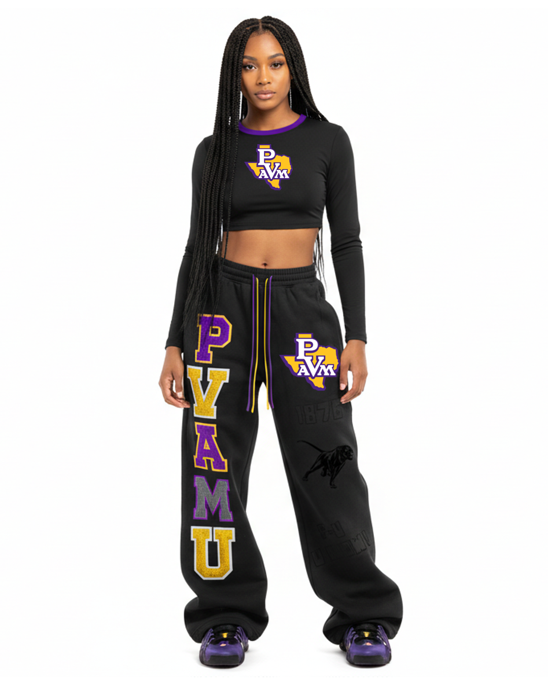 PVAMU Crop Longsleeve